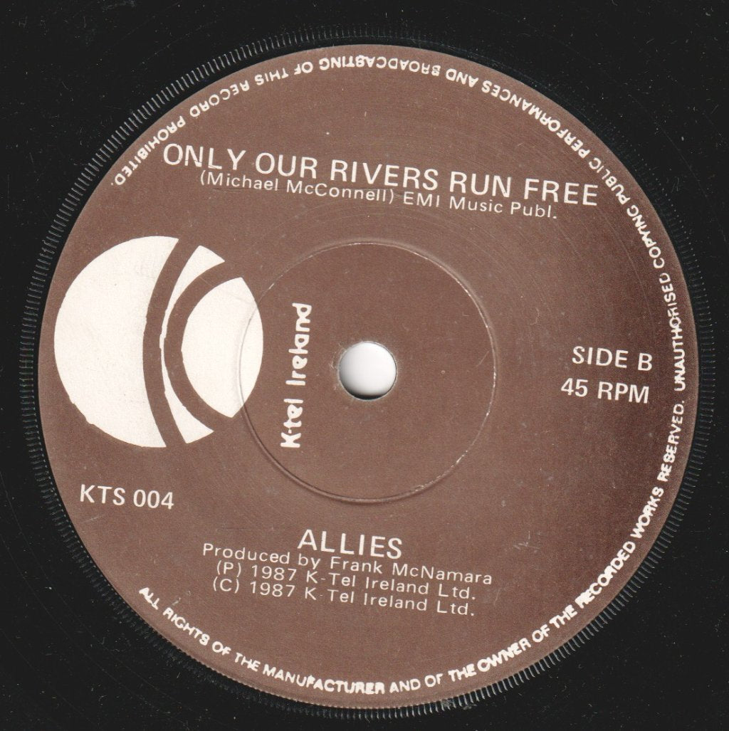 Allies - Bed For The Night - 7 Inch