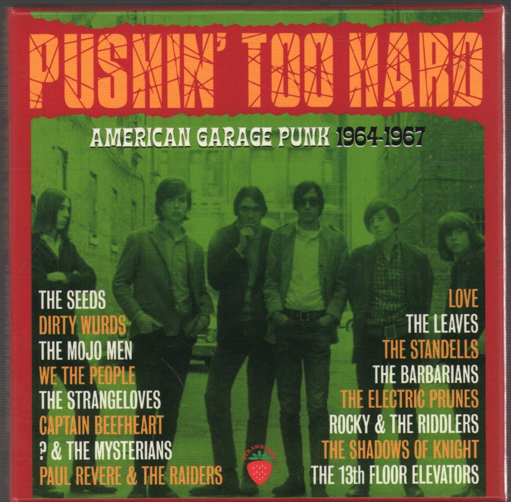 Various Artists - Pushin' Too Hard (American Garage Punk 1964-67) - Triple Cd