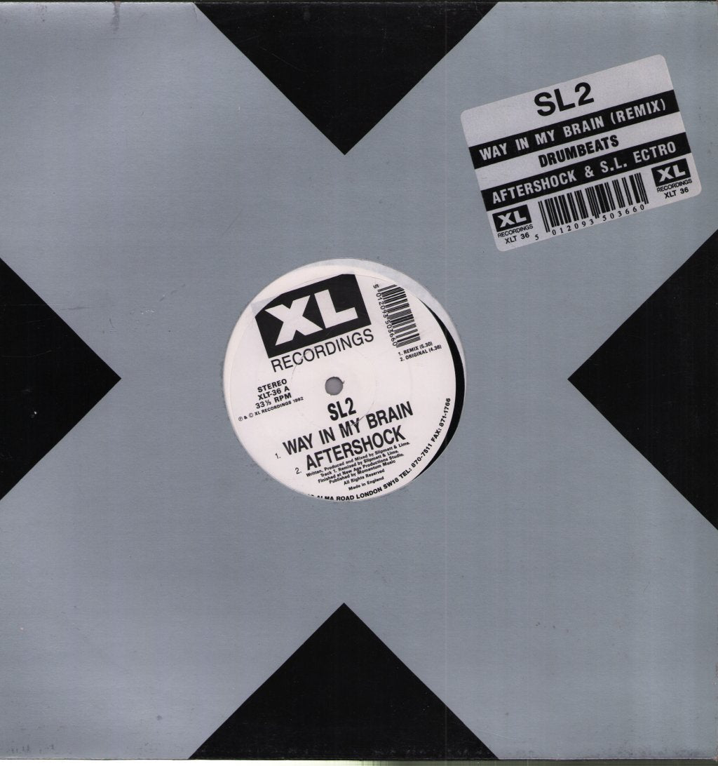 SL2 - Way In My Brain (Remix) - 12 Inch