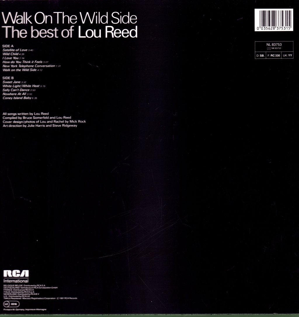 Lou Reed - Walk On The Wild Side (Best Of) - Lp