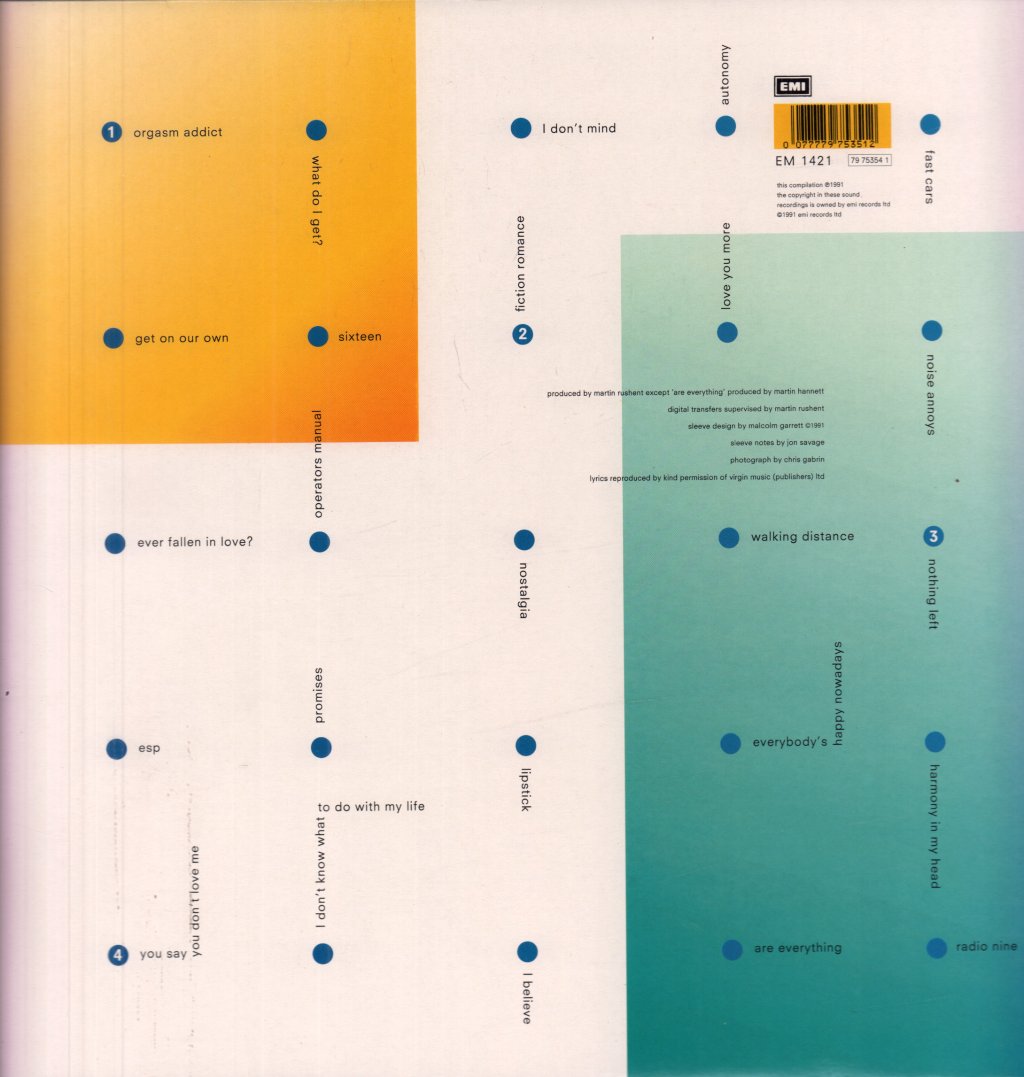 Buzzcocks - Operators Manual Buzzcocks Best - Double Lp