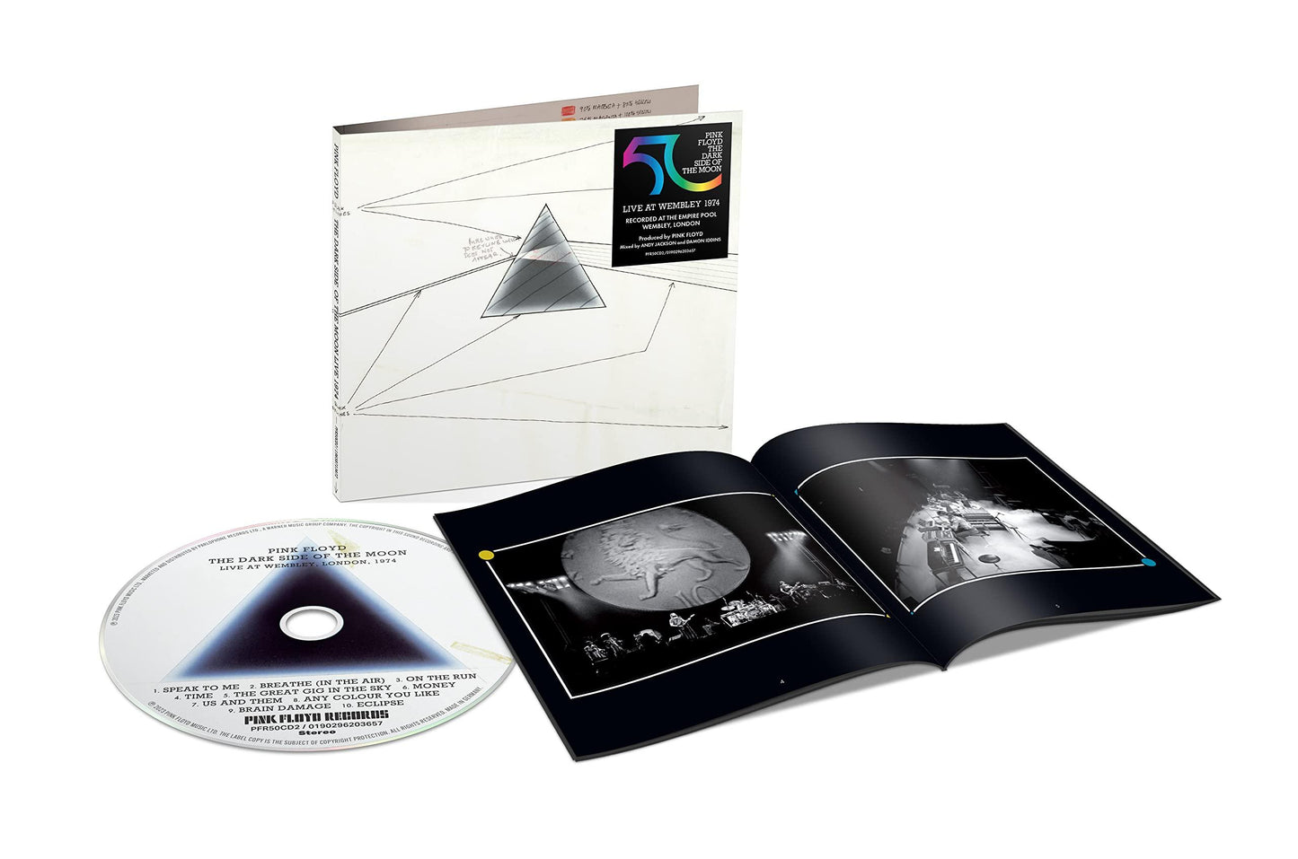 Pink Floyd - Dark Side of the Moon Live At Wembley 1974 (1cd 2023 Master) - Cd