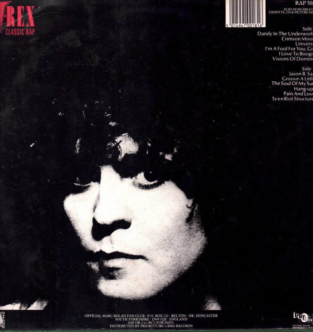 T. Rex - Dandy In The Underworld - Lp