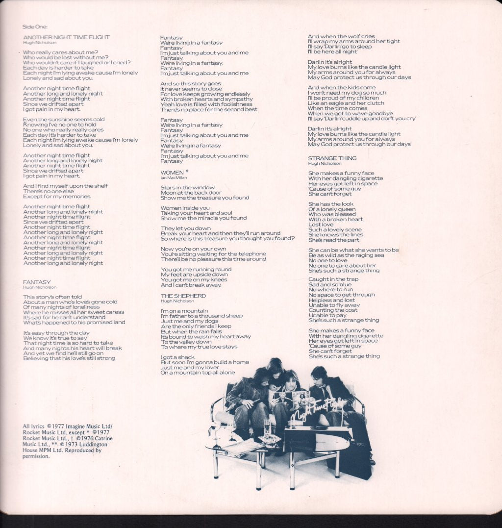 Blue (70'S Pop/Rock Group) - Another Night Time Flight - Lp