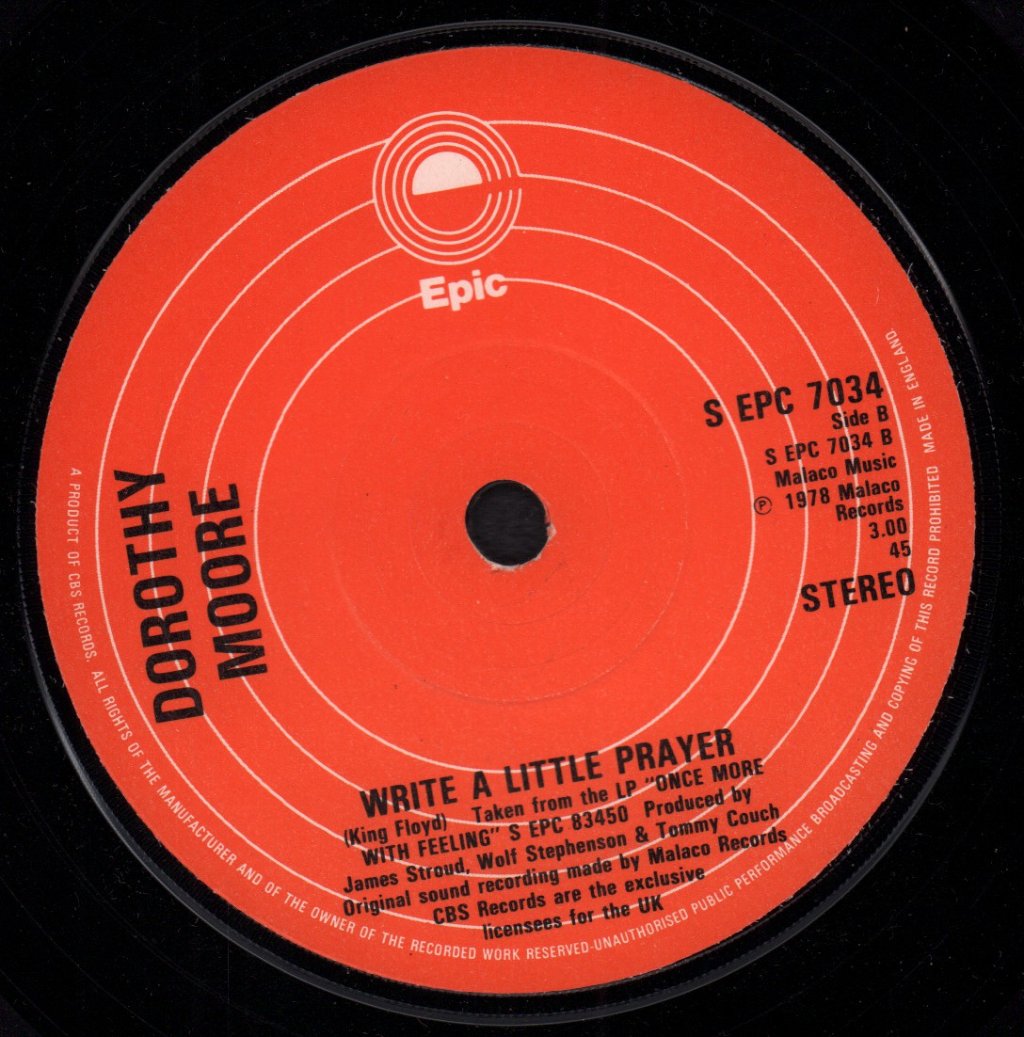 Dorothy Moore - We Need More Loving Time - 7 Inch