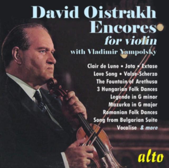 David Oistrach - David Oistrakh: Encores - Cd