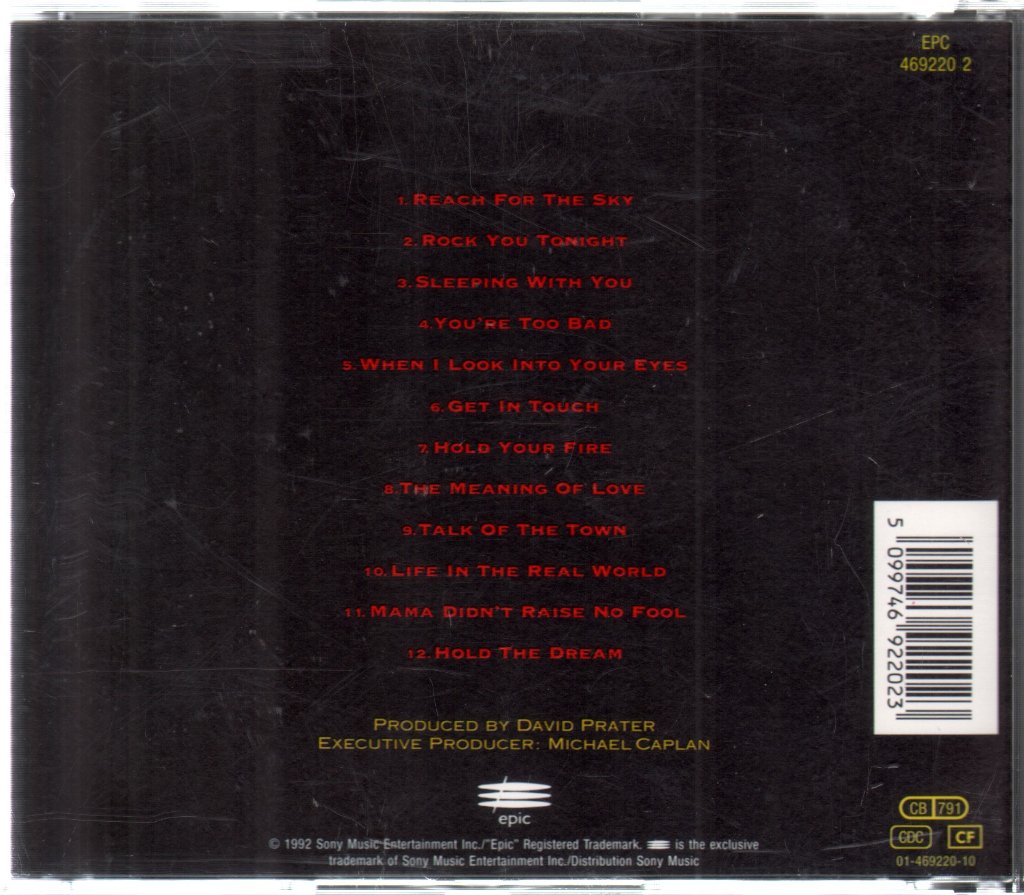 Firehouse - Hold Your Fire - Cd
