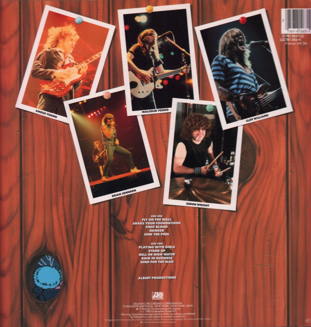 AC/DC - Fly On The Wall - Lp