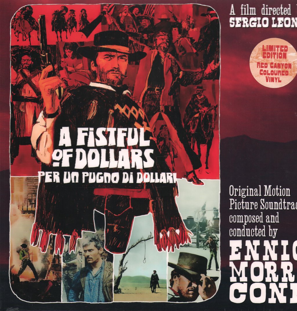Ennio Morricone - A Fistful Of Dollars (Original Motion Picture Soundtrack) - Lp
