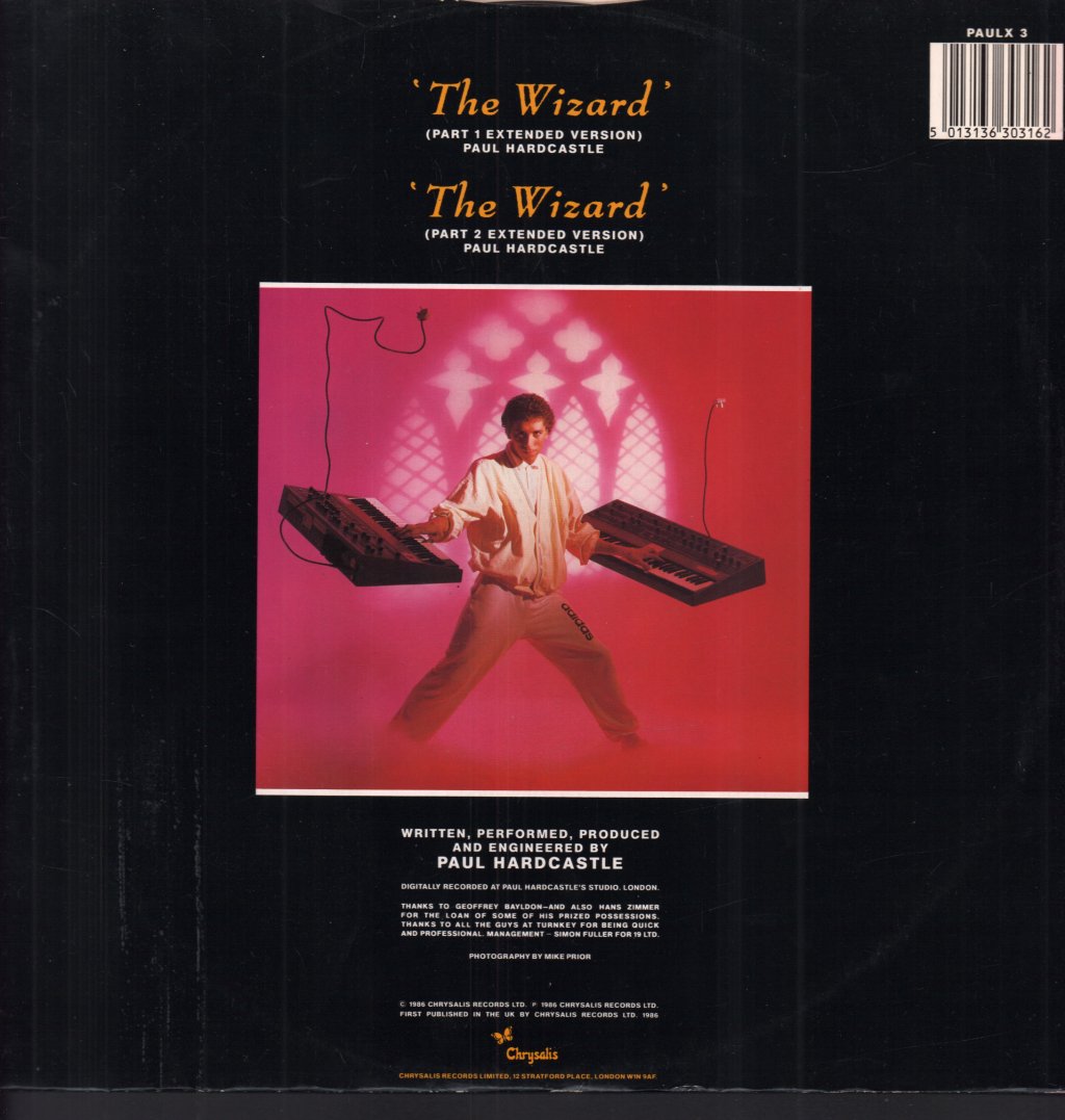 Paul Hardcastle - Wizard - 12 Inch