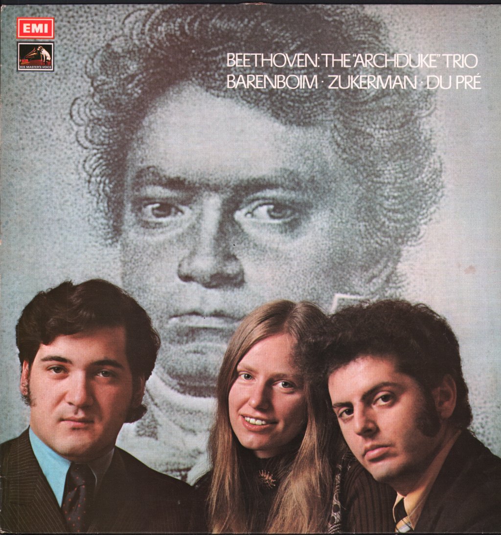 Jacqueline Du Pre / Pinchas Zukerman / Daniel Barenboim - Beethoven - Archduke Trio - Lp