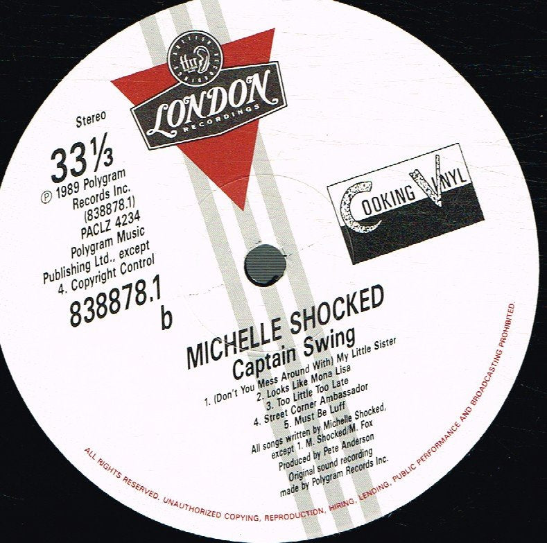 Michelle Shocked - Captain Swing - Lp