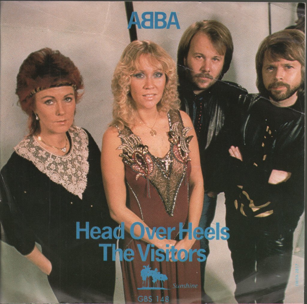 ABBA - Head Over Heels / The Visitors - 7 Inch
