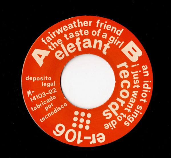 White Town - Fairweather Friend EP - 7 Inch