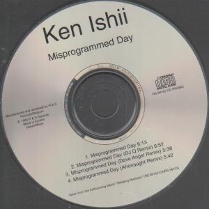 Ken Ishii - Misprogrammed Day - Cd