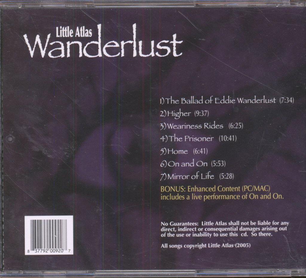 Little Atlas - Wanderlust - Cd