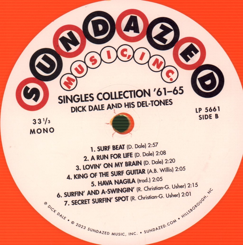 Dick Dale & His Del-Tones - Singles Collection '61-'65 - Double Lp