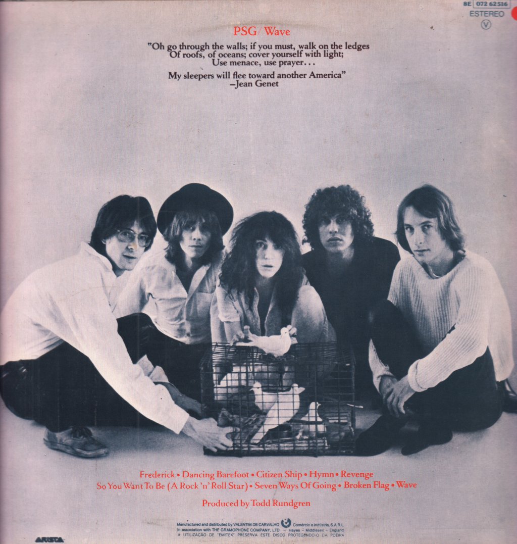 Patti Smith Group - Wave - Lp