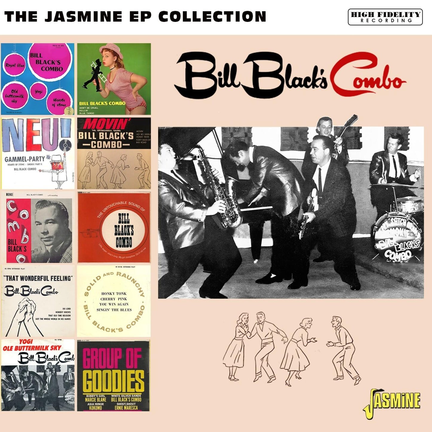 Bill Black's Combo - Jasmine EP Collection - Cd