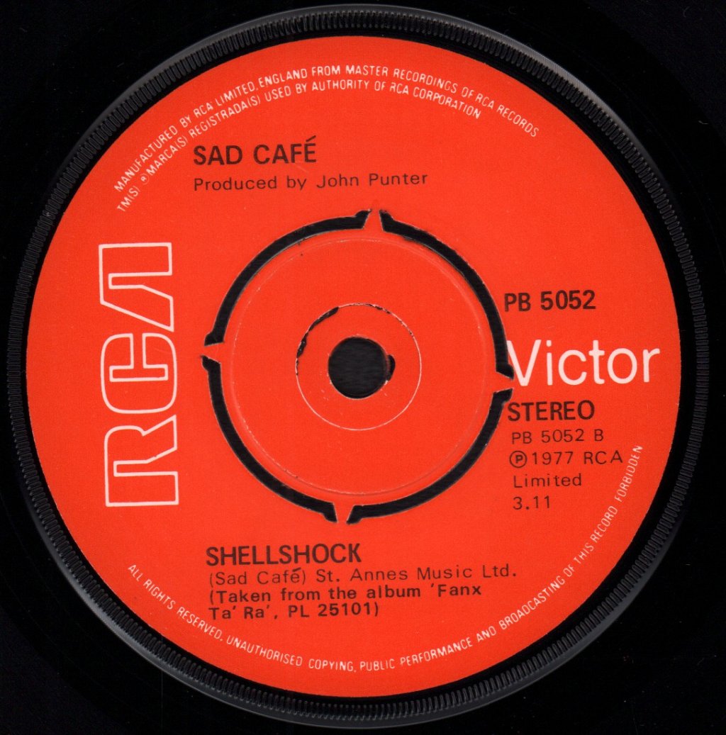Sad Cafe - Love Will Survive - 7 Inch