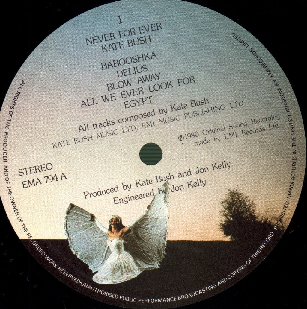 Kate Bush - Never For Ever - Lp