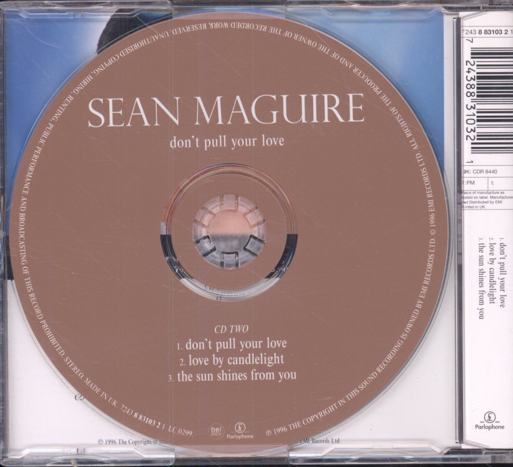 Sean Maguire (Pop) - Don't Pull Your Love - Cd