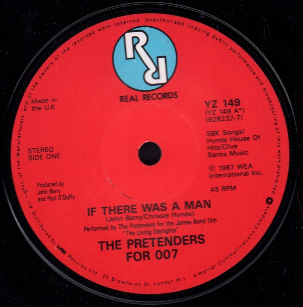 Pretenders - If There Was A Man - 7 Inch