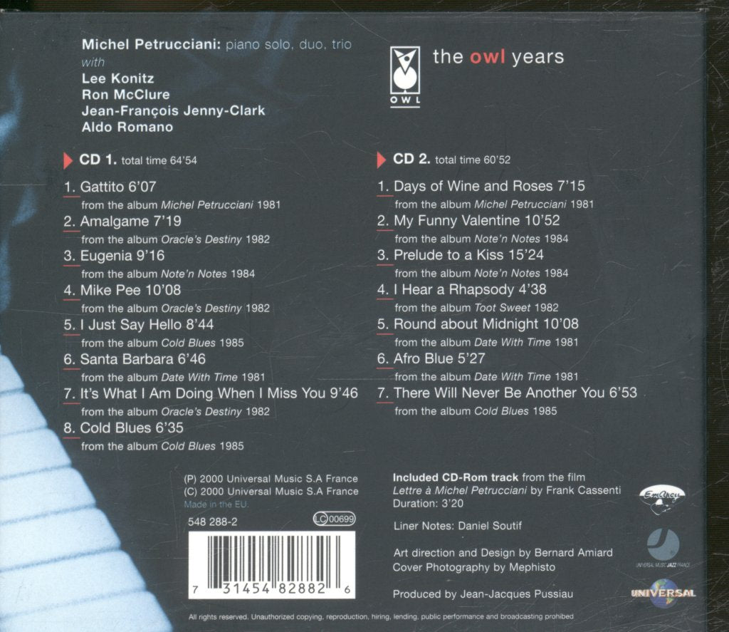 Michel Petrucciani - Days Of Wine And Roses - Double Cd