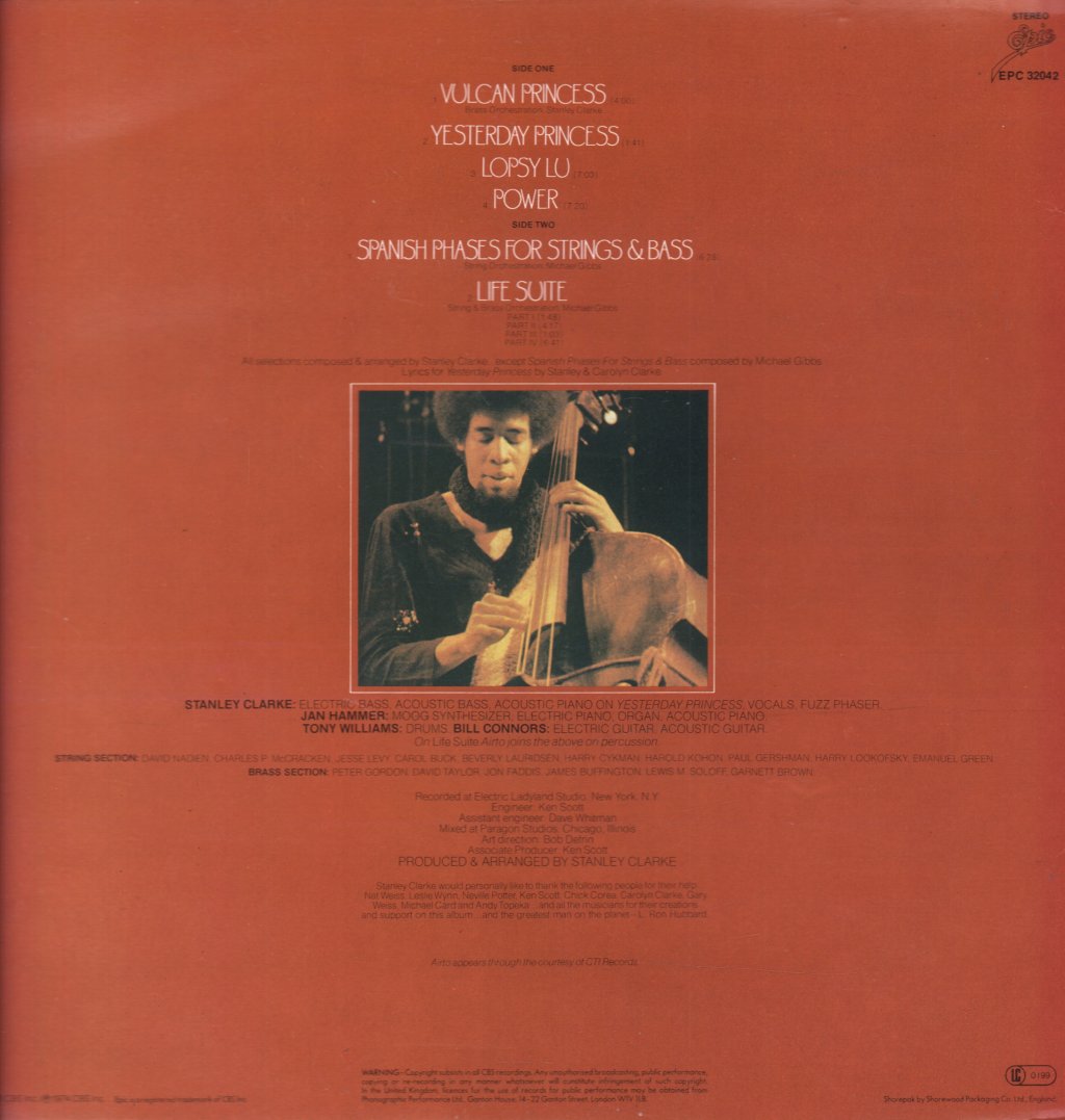 Stanley Clarke - Stanley Clarke - Lp