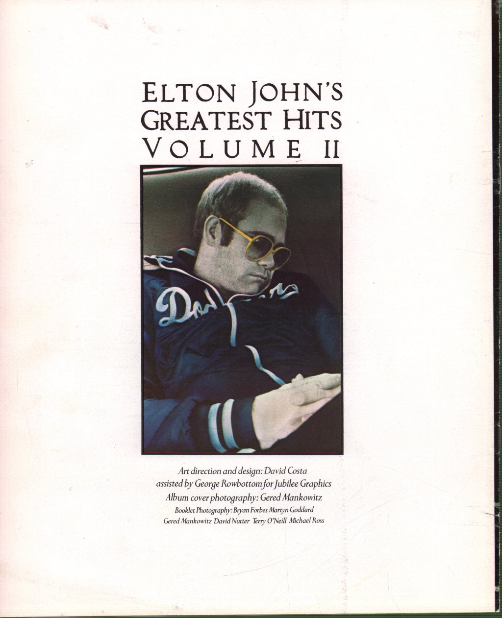 Elton John - Greatest Hits Volume 2 - Lp