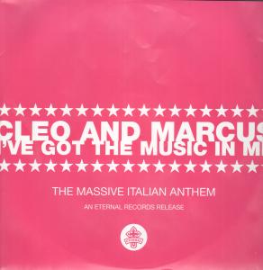 Cleo And Marcus - I've Got The Music In Me - 12 Inch