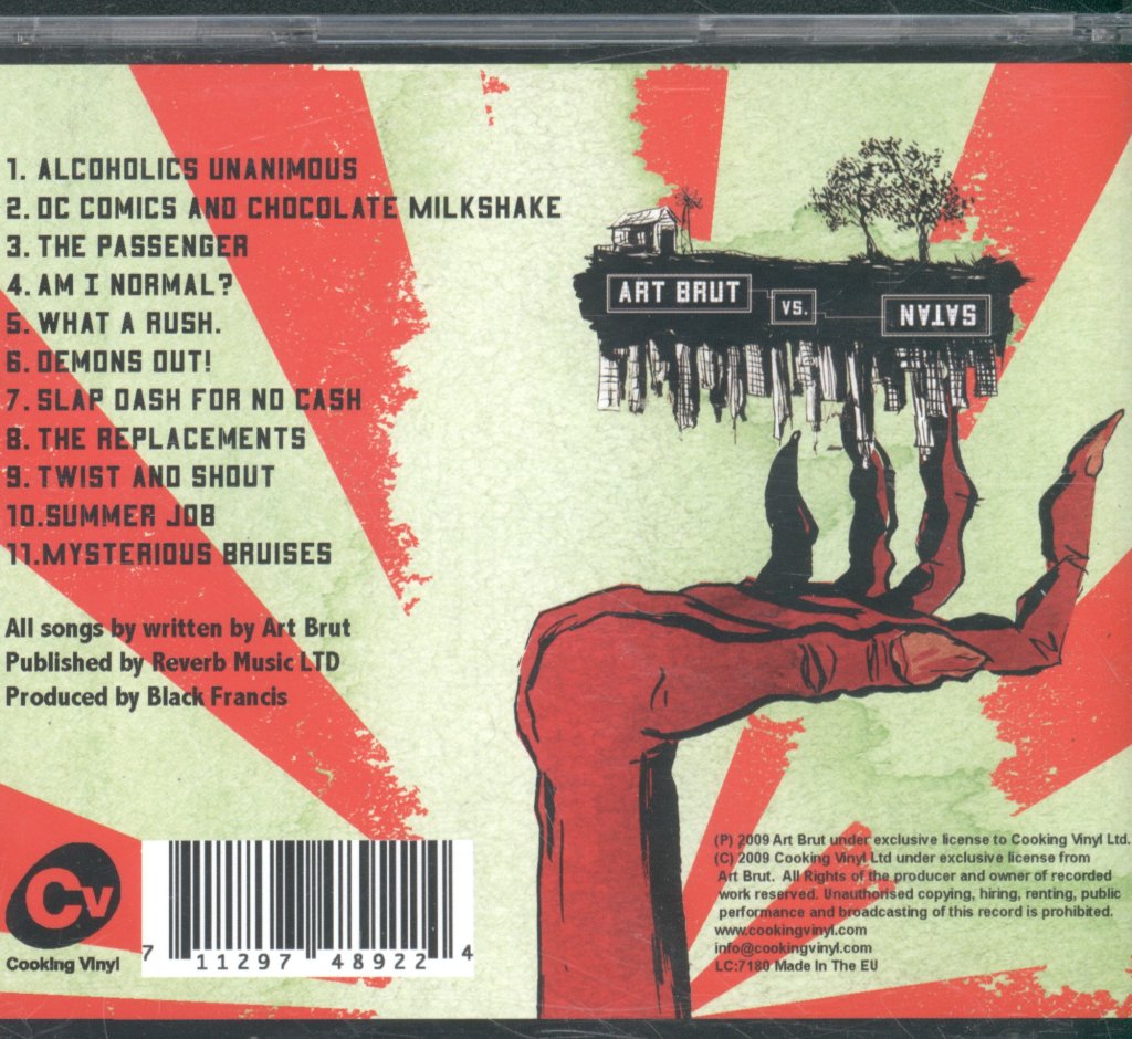 Art Brut - Art Brut Vs Satan - Cd