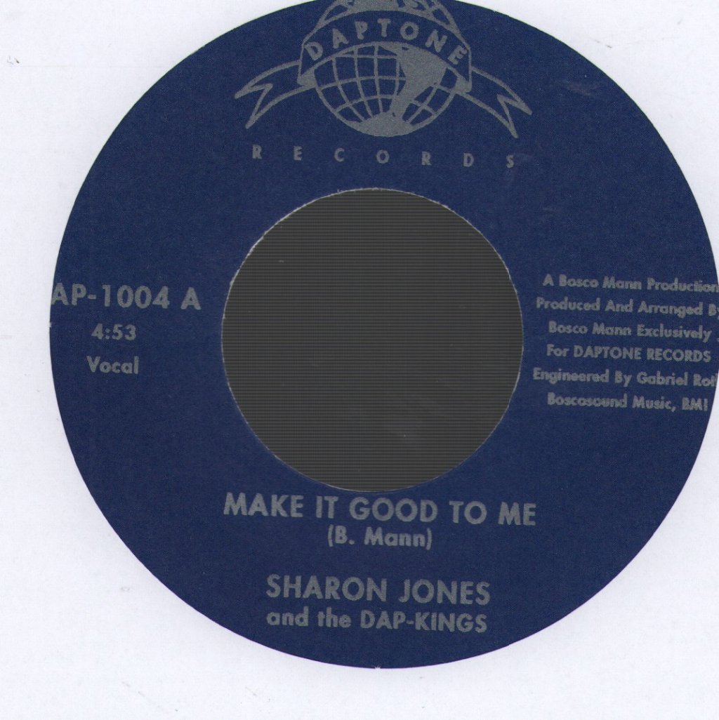 Sharon Jones & The Dap-Kings - Make It Good To Me - 7 Inch