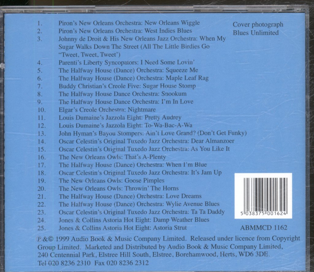 Various Artists - New Orleans Dance Bands - Cd