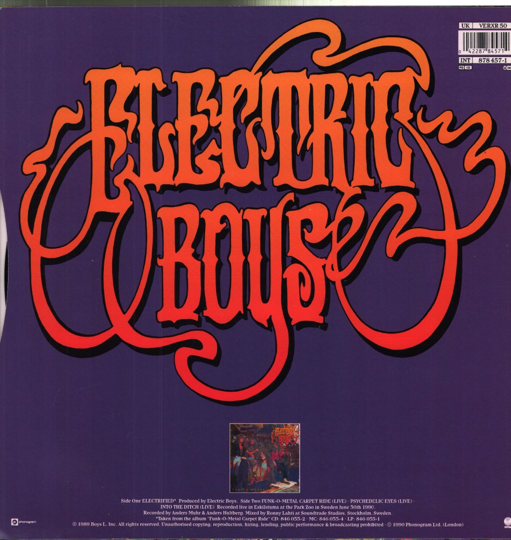 Electric Boys - Electrified - 12 Inch