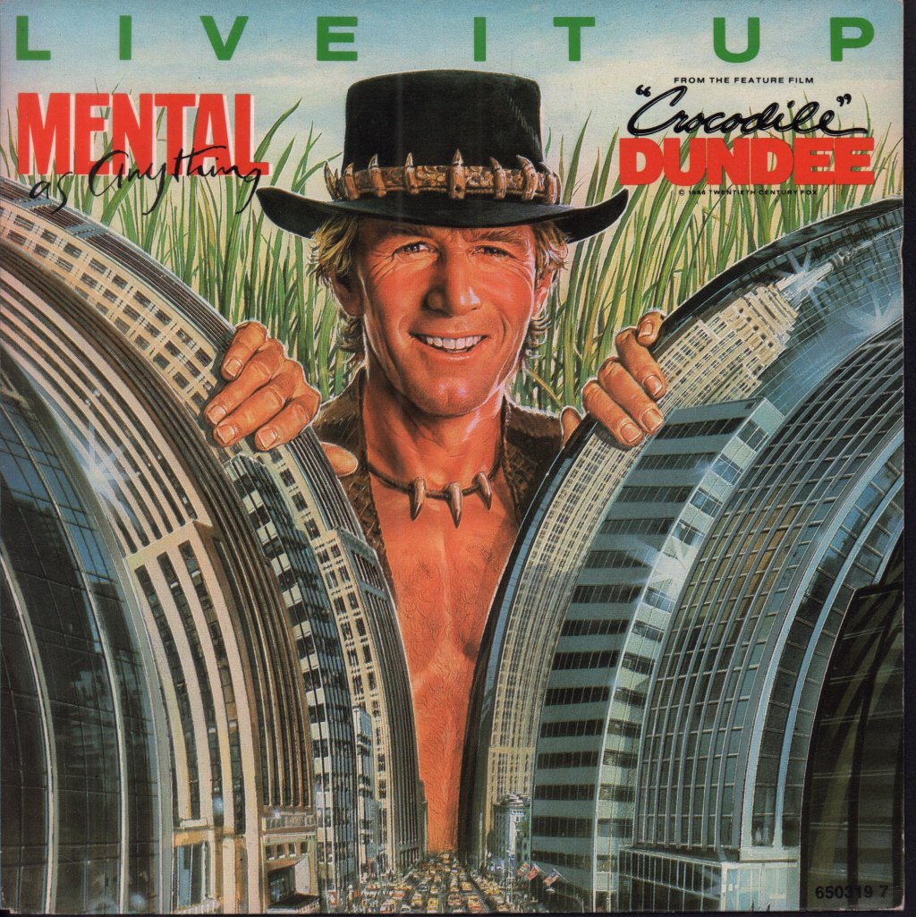 Mental As Anything - Live It Up - 7 Inch
