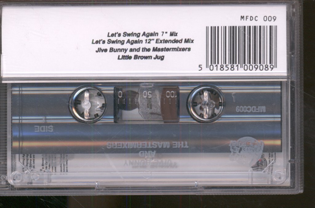 Jive Bunny And The Mastermixers / Uncle Cyrils Woodland Orchestra - Let's Swing Again / Little Brow Jug - Cassette