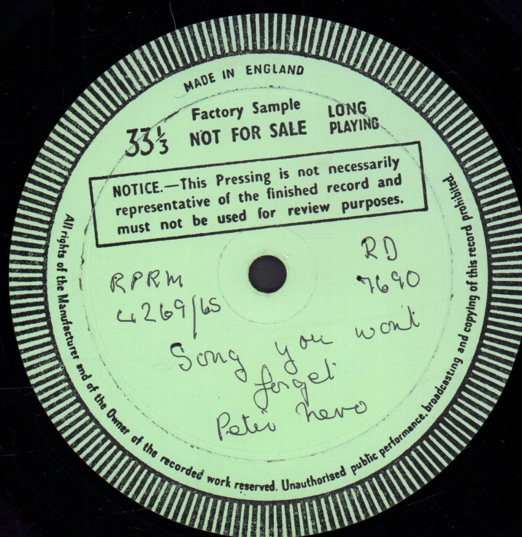 Peter Nero - Plays Songs You Won't Forget - Lp