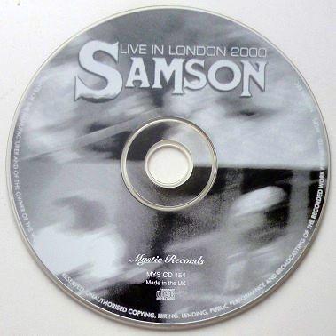 Samson (Nwobhm/Metal Group) - Live In London 2000 - Cd
