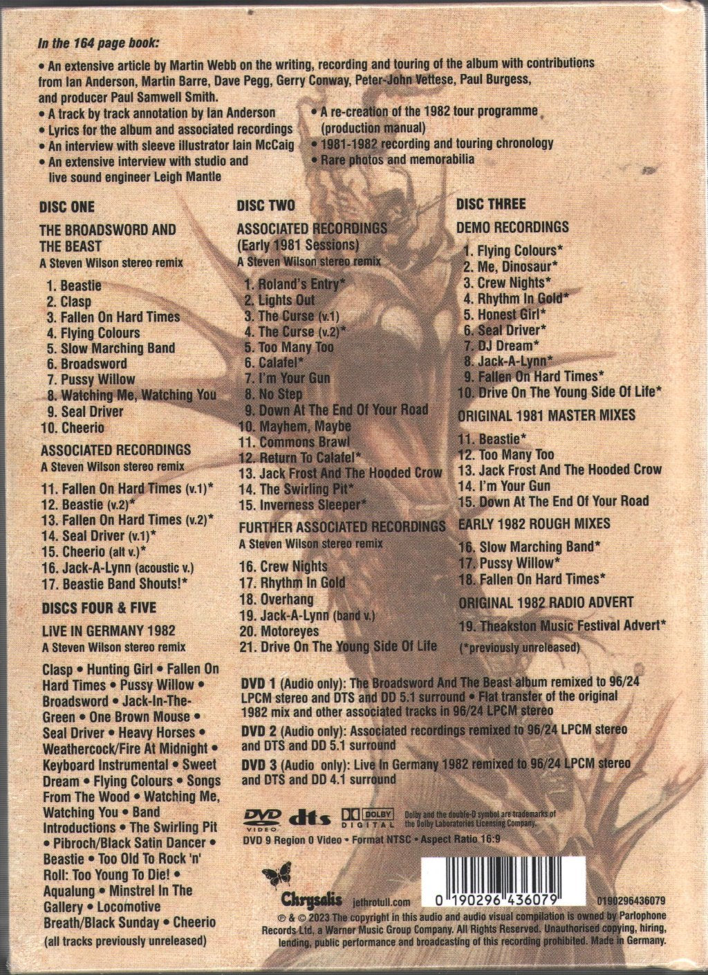 Jethro Tull - Broadsword And The Beast (Monster Edition) - Cd Set