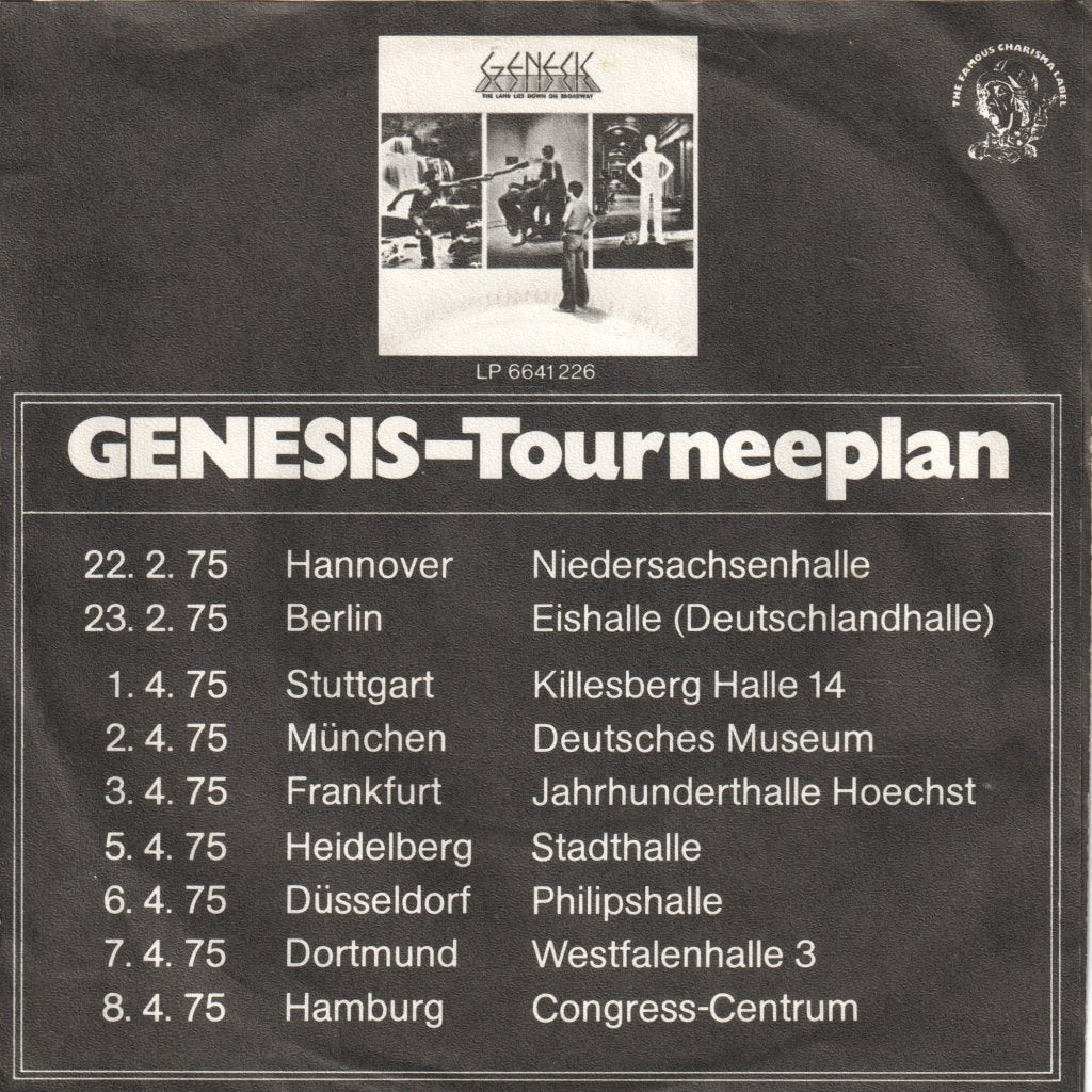 Genesis - Counting Out Time - 7 Inch