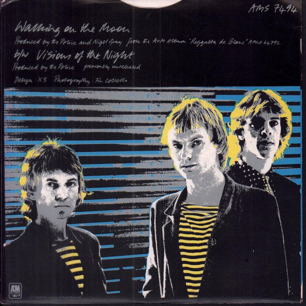 Police - Walking On The Moon - 7 Inch