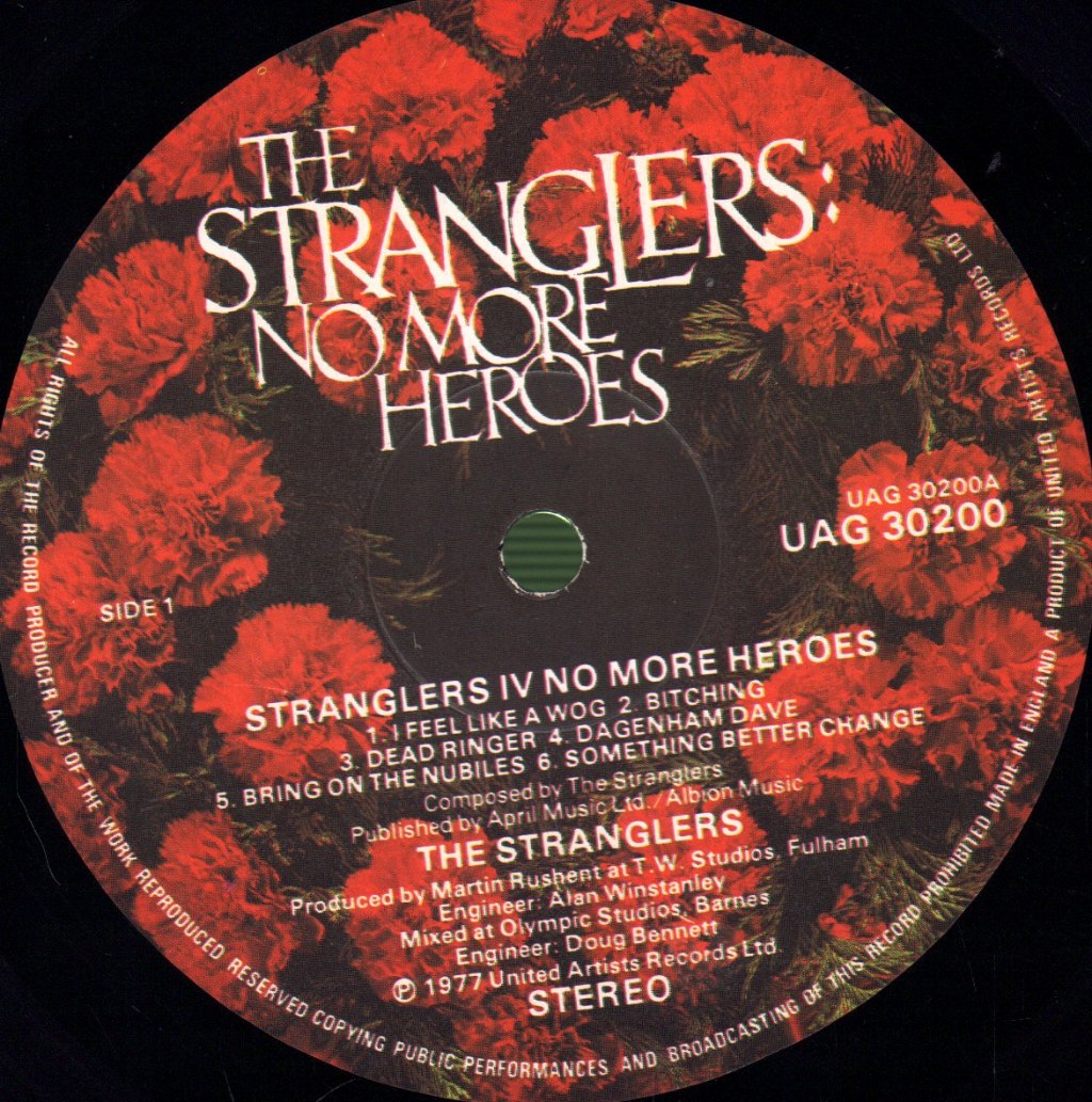 Stranglers - No More Heroes - Lp