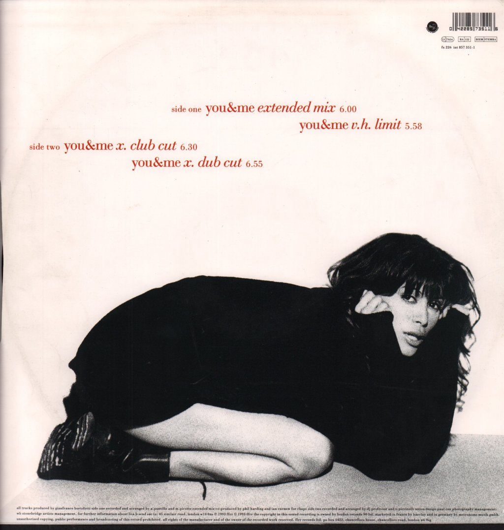 Lisa B - You And Me - 12 Inch