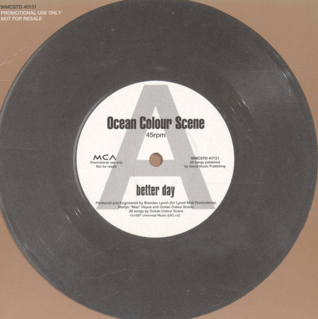 Ocean Colour Scene - Better Day - Cd