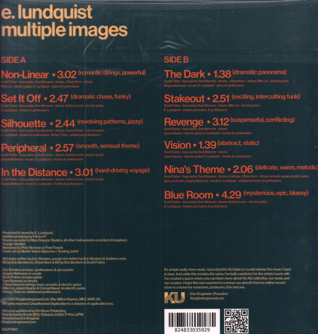 E. Lundquist - Multiple Images - Lp