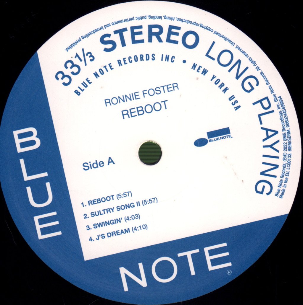 Ronnie Foster - Reboot - Lp