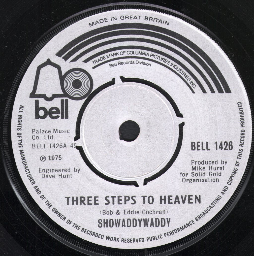 Showaddywaddy - Three Steps To Heaven - 7 Inch