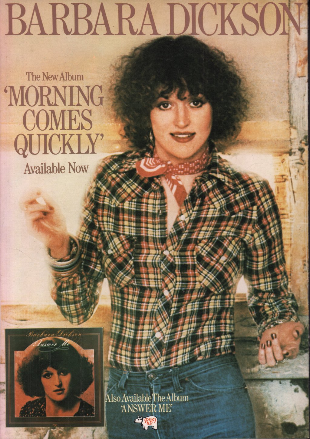 barbara dickson / doug ashdown - morning comes quickly tour - Tour Programme