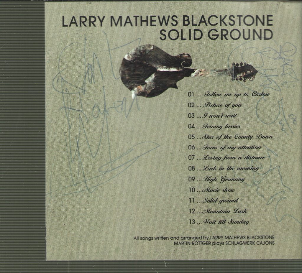 Larry Mathews Blackstone - Solid Ground - Cd